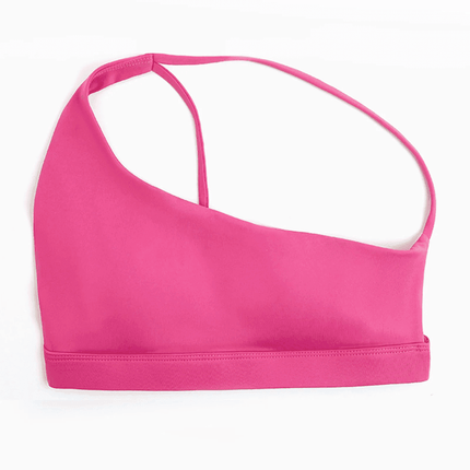 Women's One Shoulder Yoga Fitness Bra - Bra - Myth - box - Mad Fly Essentials