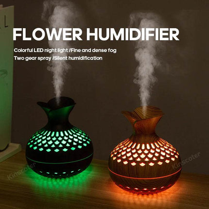 Wood Grain 300mL USB Aroma Diffuser Humidifier Home Decor - Home Decor - LISM - Mad Fly Essentials