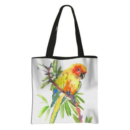 Woodland Animal Watercolor Shoulder Bag Women Accessories - Women Accessories - Fantasy Valley - Mad Fly Essentials