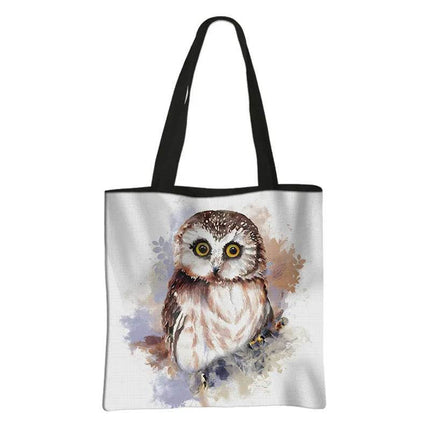 Woodland Animal Watercolor Shoulder Bag Women Accessories - Women Accessories - Fantasy Valley - Mad Fly Essentials