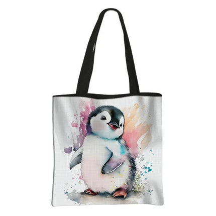 Woodland Animal Watercolor Shoulder Bag Women Accessories - Women Accessories - Fantasy Valley - Mad Fly Essentials