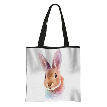 Woodland Animal Watercolor Shoulder Bag Women Accessories - Women Accessories - Fantasy Valley - Mad Fly Essentials