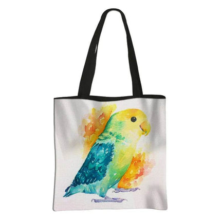 Woodland Animal Watercolor Shoulder Bag Women Accessories - Women Accessories - Fantasy Valley - Mad Fly Essentials