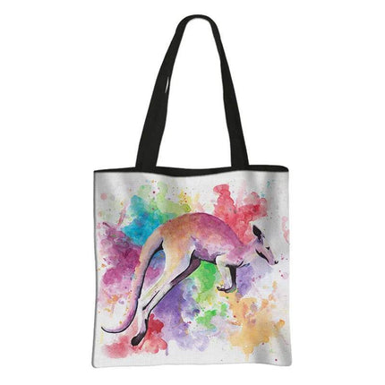 Woodland Animal Watercolor Shoulder Bag Women Accessories - Women Accessories - Fantasy Valley - Mad Fly Essentials