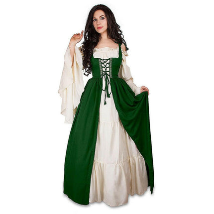 Women S-6XL Medieval Victorian Maxi Dress
