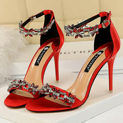 Women Luxury 9cm 2023 Summer Party High Heels - Mad Fly Essentials