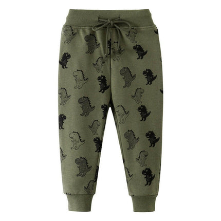 Baby Boys Cat Animal Print Pants - Kids Shop Mad Fly Essentials
