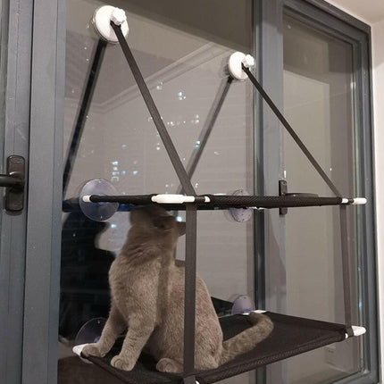 Window Mounted Double Layer Cat Hammock
