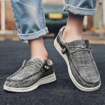 Men's Casual Denim Canvas Minimalist Sneaker Loafers