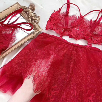 Women Sexy Lingerie Lace Temptation Dress - Women's Shop Mad Fly Essentials