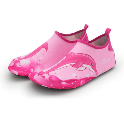 Baby Girls Pink Dinosaur Water Slippers - Kids Shop Mad Fly Essentials