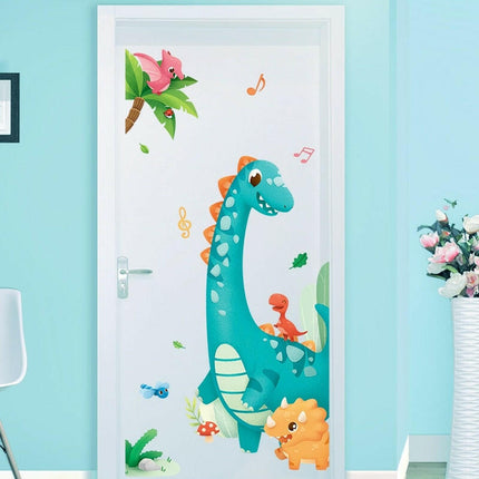 Cartoon Dinosaur 3D Nursery Wall Stickers - Kids Shop Mad Fly Essentials