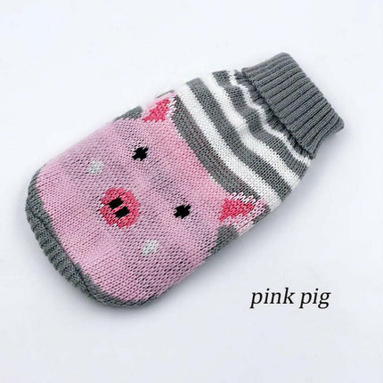 Small Medium Dogs Knitted Cat Sweater Pet Clothing