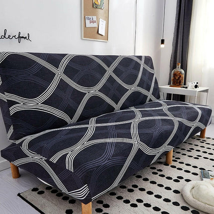 Geometric Folding Stretch Double Seat Sofa Slipcovers