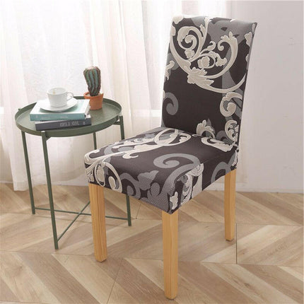 Home Geometric Dining Elastic Chair Slipcover - Home & Garden Mad Fly Essentials