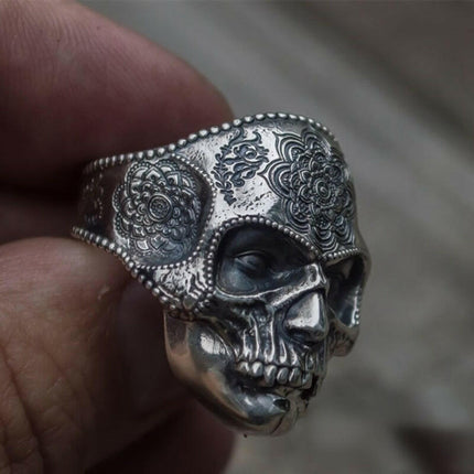 Men's Stainless 316L Viking Skull Ring