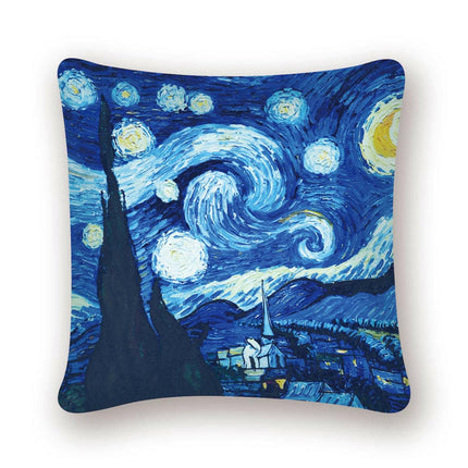 Van Gogh Starry Night Pillows Decor