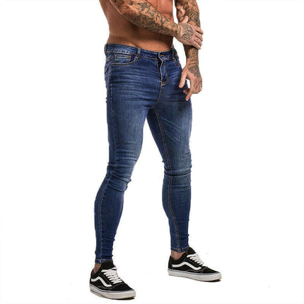 Men Blue Slim-Fit Super Skinny Jeans