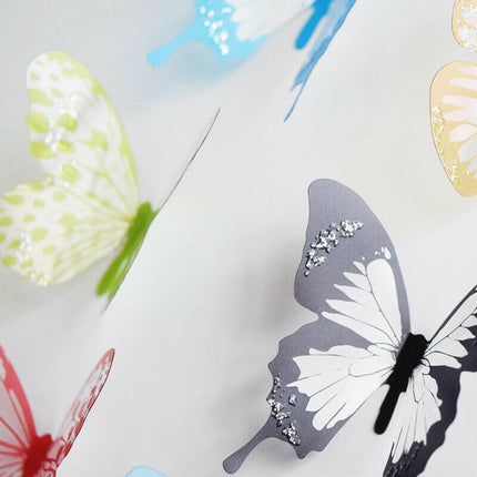 3d Crystal Butterfly Wall Sticker Decals 18Pcs/Set - Kids Shop Mad Fly Essentials