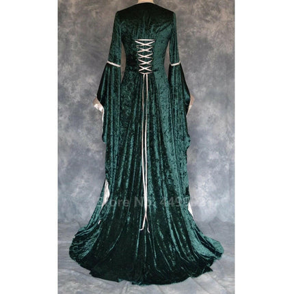 Women Medieval Witch Vampire Court Princess Dress - Mad Fly Essentials