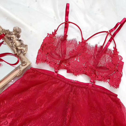 Women Sexy Lingerie Lace Temptation Dress - Women's Shop Mad Fly Essentials