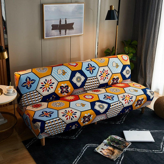 Modern Universal Stretch Geometric Folding Sofa Slipcover