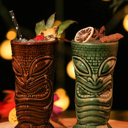 Creative TIKI American Cocktail Glasses - Home & Garden Mad Fly Essentials