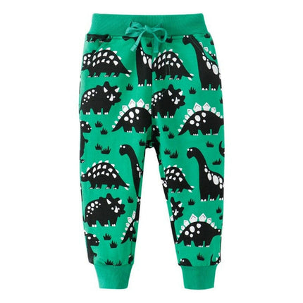 Baby Boys Cat Animal Print Pants - Kids Shop Mad Fly Essentials