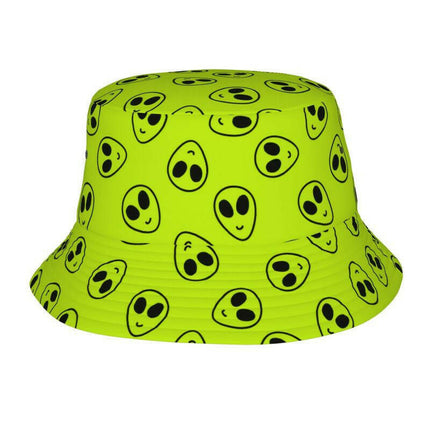 Men Hip-Hop Psychedelic-3D Alien Bucket Party Hat
