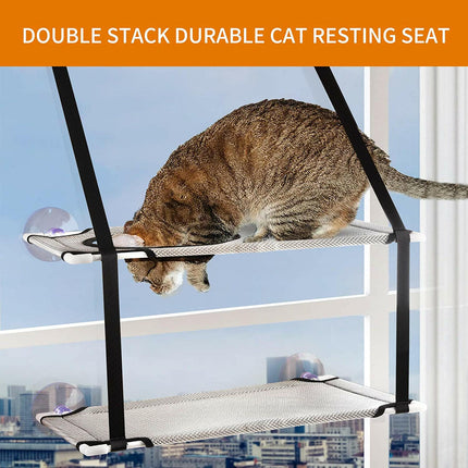 Window Mounted Double Layer Cat Hammock