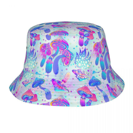 Men Hip-Hop Psychedelic-3D Alien Bucket Party Hat