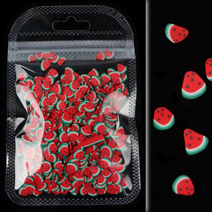 Mixed 3D Fruit Slices Polymer-DIY Nail Art - Mad Fly Essentials