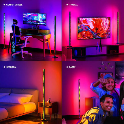 LED Floor RGB Rhythm Music Synchronization Atmosphere Lamp - Lighting & Bulbs Mad Fly Essentials