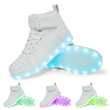 Kids Size 25-39 Girl LED Sneakers - Kids Shop Mad Fly Essentials