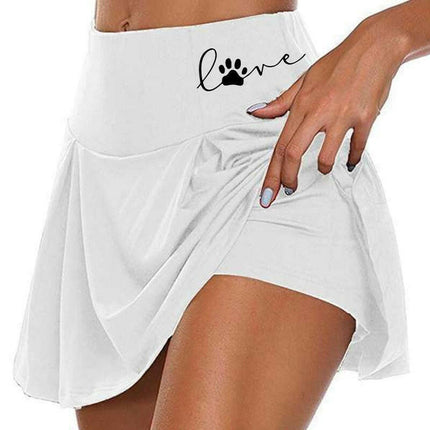 Women High Waist Animal Bodycon Mini Skirt (with secret pocket)
