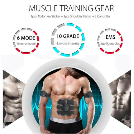 Smart Muscle Stimulator Fitness Abdominal Trainer