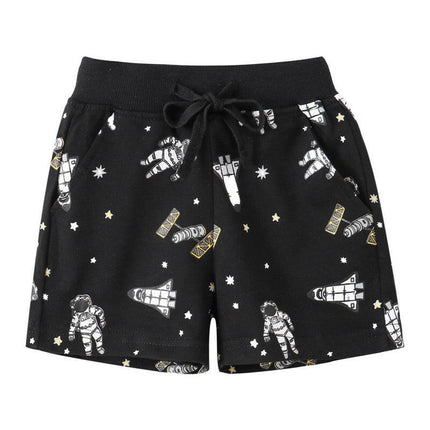 Baby Boys Summer Monkeys Drawstring Shorts - Kids Shop Mad Fly Essentials