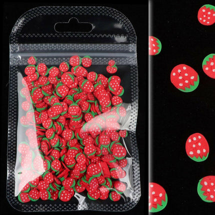 Mixed 3D Fruit Slices Polymer-DIY Nail Art - Mad Fly Essentials