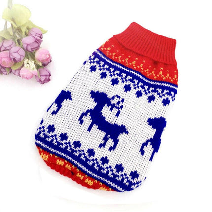 Pet Sweater Winter Sweater Cat Pullover for XS-3XL Dogs - Pet Care Mad Fly Essentials