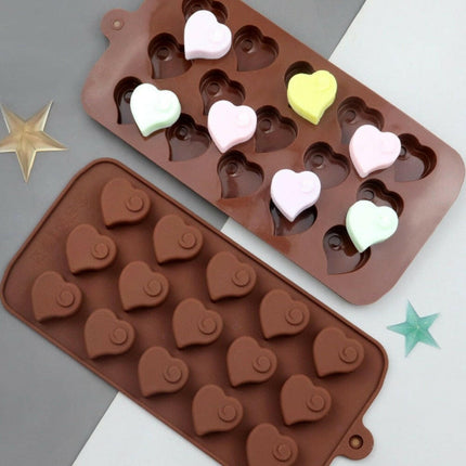 Silicone Chocolate Mold Diamond Heart DIY Cake Accessories