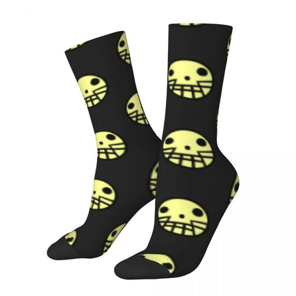 Men's Funny Happy Vintage Skull Socks