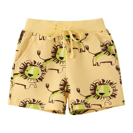Baby Boys Summer Monkeys Drawstring Shorts - Kids Shop Mad Fly Essentials