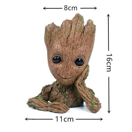ASGIFT Super Deals Cartoon Tree Man Figurine Aquarium Ornament