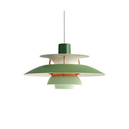 CLODE Lighting & Bulbs Green / Dia 30CM Nordic Pendant Light Danish designer Modern LED Umbrella Lamp