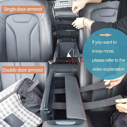Portable Pet Car Seat Nonslip Dog Carrier Booster - Pet Care Mad Fly Essentials