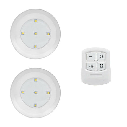 GRN-FLASHING Lighting & Bulbs LED-1 remote-2 lamp / Warm White Under Cabinet LED Night Light