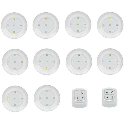 GRN-FLASHING Lighting & Bulbs LED-2 remote-10 lamp / Warm White Under Cabinet LED Night Light