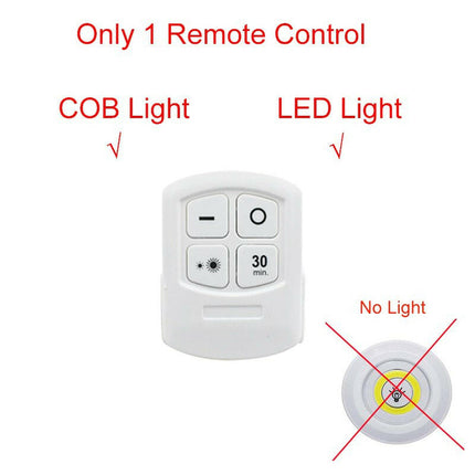 GRN-FLASHING Lighting & Bulbs Only 1remote control / Warm White Under Cabinet LED Night Light