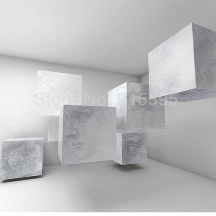 jiadou -Melin Home & Garden Custom 3D Nordic Geometric Square Wallpaper