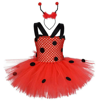 Girl Lady Bug 3D-Anime Costume Dress - Kids Shop Mad Fly Essentials